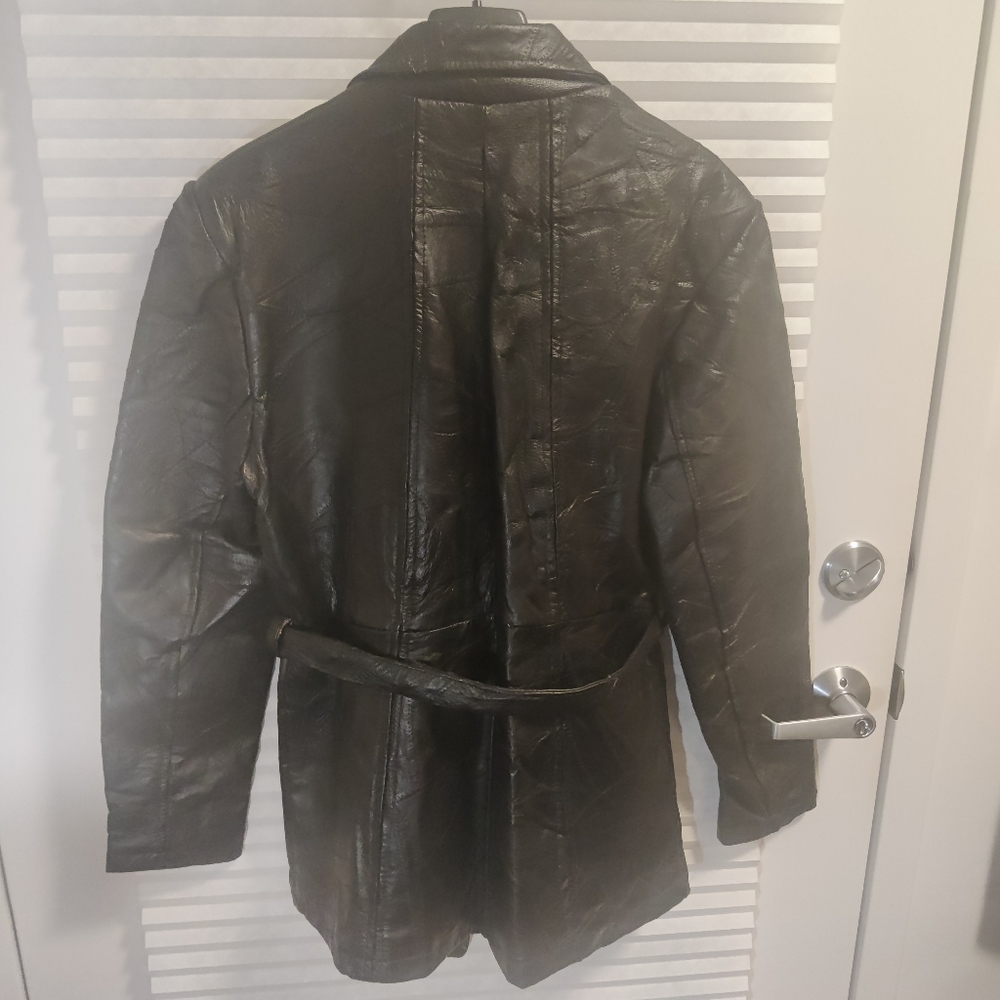 90's Patchwork Leather Jacket - image 2